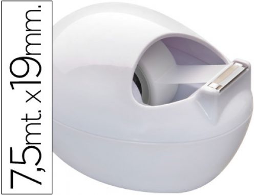 Desenrolador scotch de secretaria cor branco c-36 karim de 7,5 mt x 19 mm inclui rolo de fita magic , Scotch , 52883 , 6912504871533